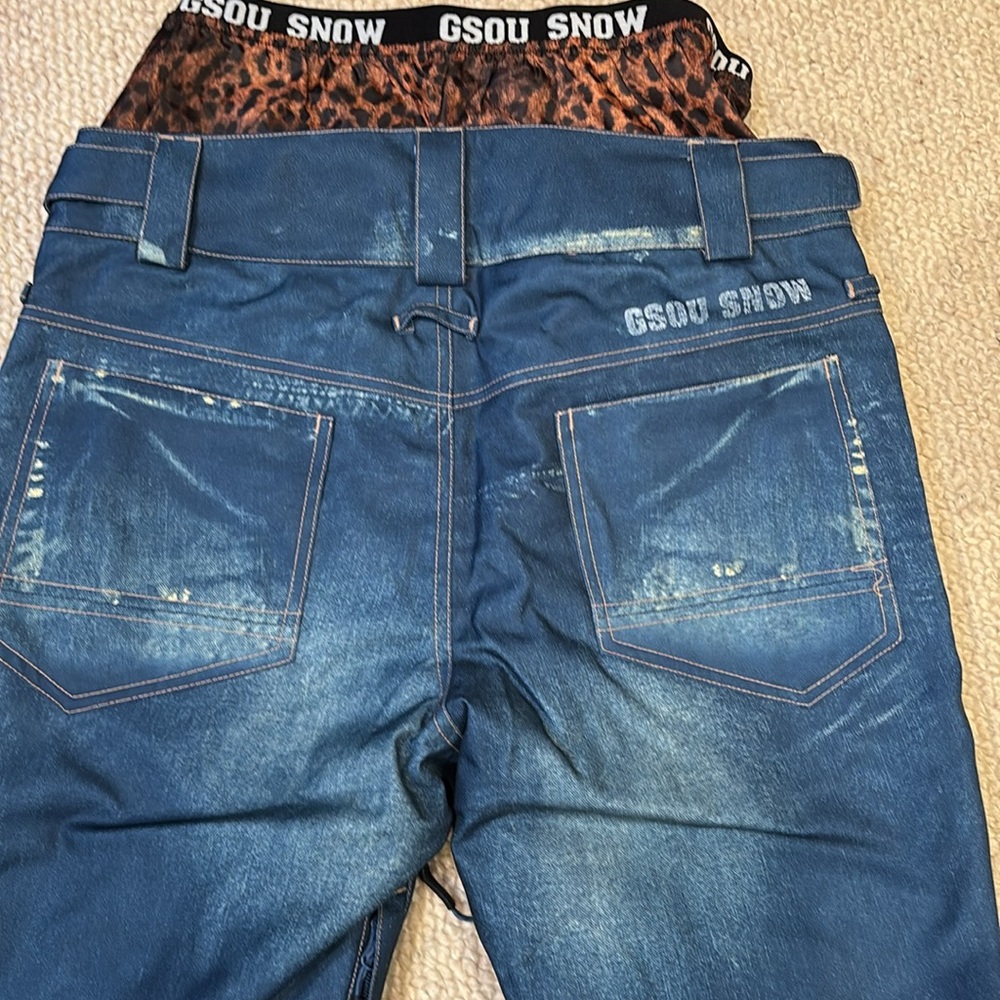 Brand new Jean ski pants - Picture 7 of 7